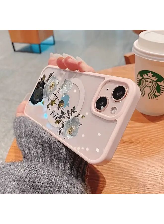 Grey Magnetic Wireless Anti Drop Phone Case For IPhone 16 Plus Christmas Gift - Image 4